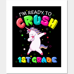 I'm ready to crush 1st grade dabbing Unicorn Posters and Art